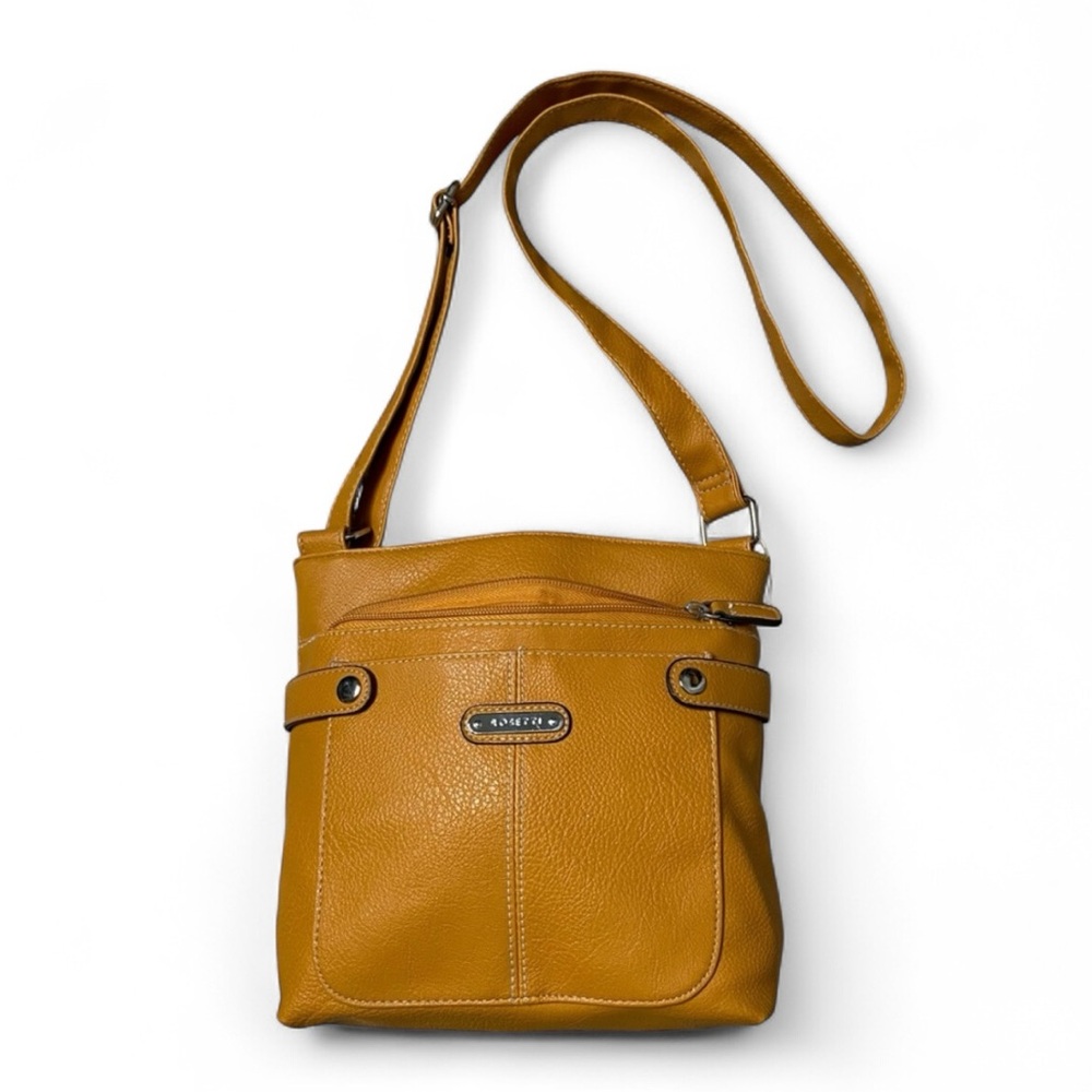 Rosetti Faux Pebbled Leather crossbody. NWOT